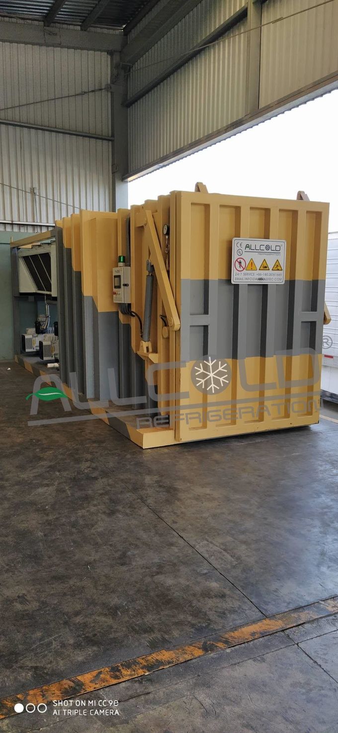 อัตโนมัติเต็มรูปแบบ R404A 72KW 3P 4 พาเลทผักคูลเลอร์ 1