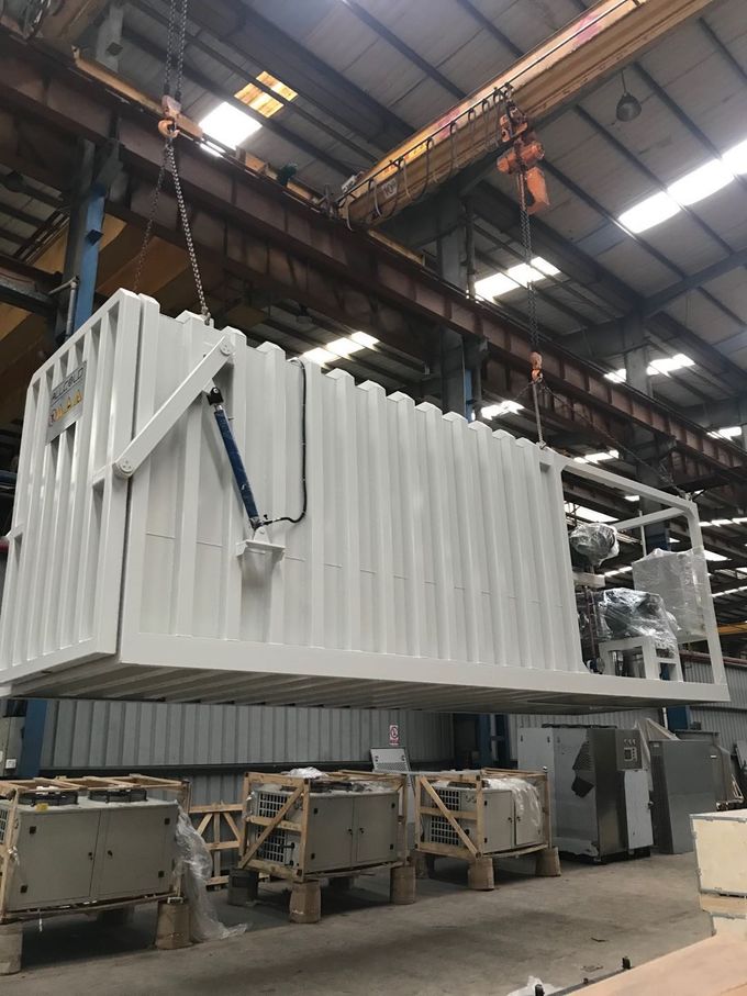 2 พาเลท R404A 39KW เครื่องทำความเย็นสูญญากาศ  Compressor 0