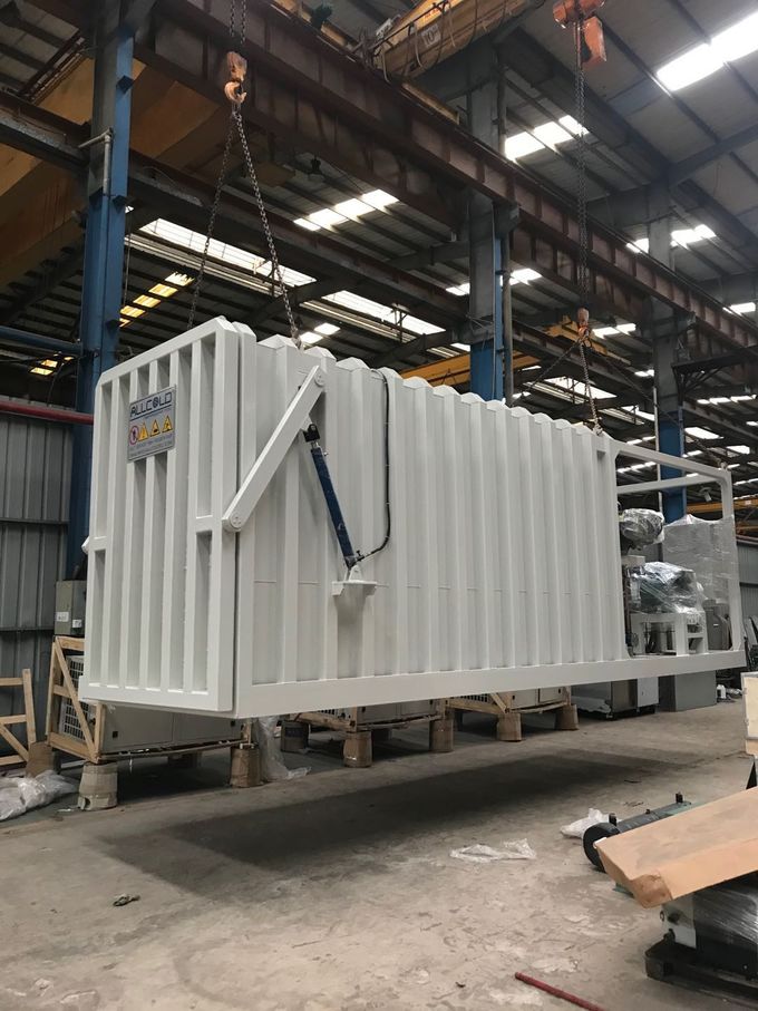 2 พาเลท R404A 39KW เครื่องทำความเย็นสูญญากาศ  Compressor 3