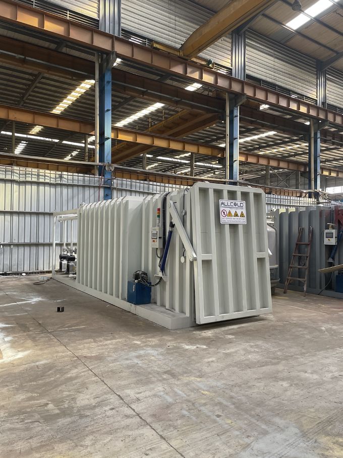 เครื่องดูดฝุ่นผักกาดหอม  Compressor 72KW R404A เครื่องดูดฝุ่นผัก 1