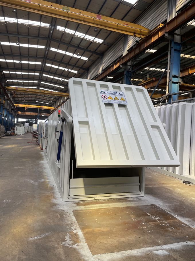 Compressor 3 Pallet Hydro Vacuum Cooler 72KW 0