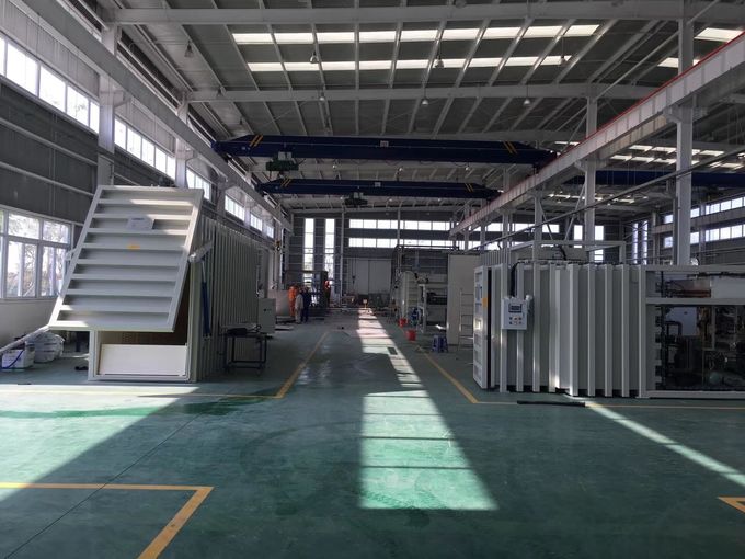 72KW R404A PLC ตู้ควบคุมห้องเย็นพร้อมเครื่องดูดสูญญากาศ 1