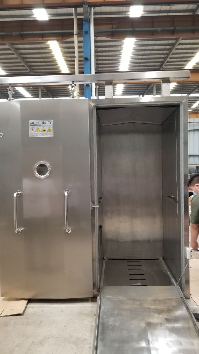 2 Trolleys SGS 21KW Food Vacuum Cooling Machine 0